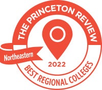 Princeton Review Best Regional Colleges 2022 badge