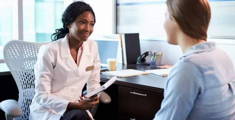 Post Master's Certificate Nurse Practitioner with patient